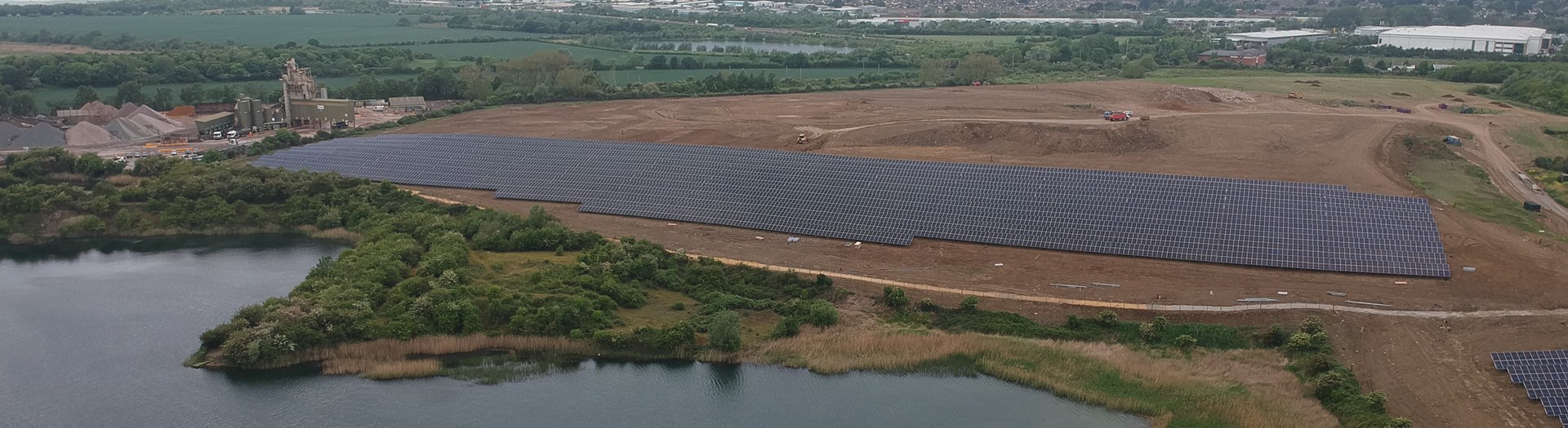 Elstow Solar Farm goes live and begins saving over 900 tonnes of CO2