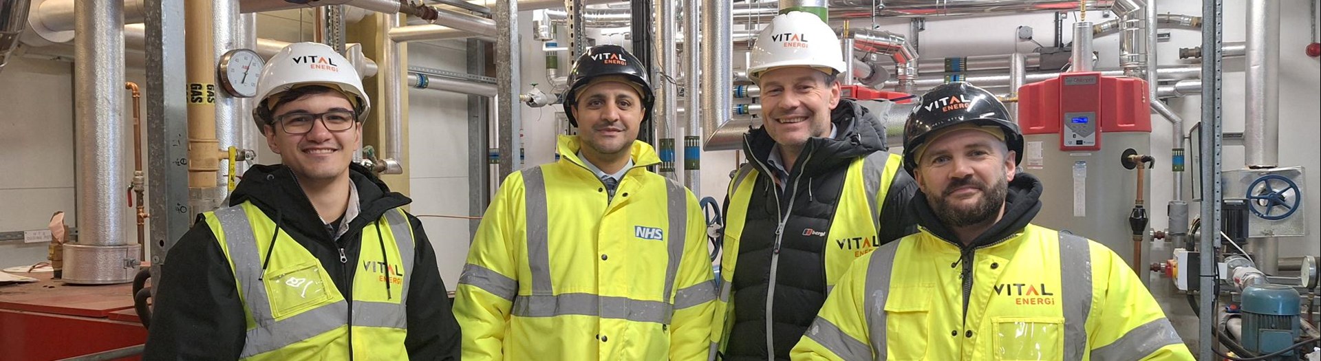 Salix team checks out decarbonisation project at John Radcliffe Hospital
