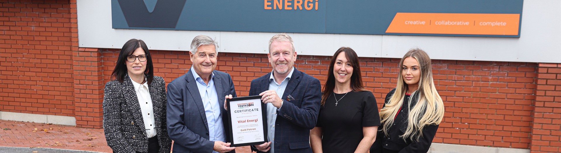 Vital Energi Joins Blackburn & Darwen Youth Zone as Gold Patron