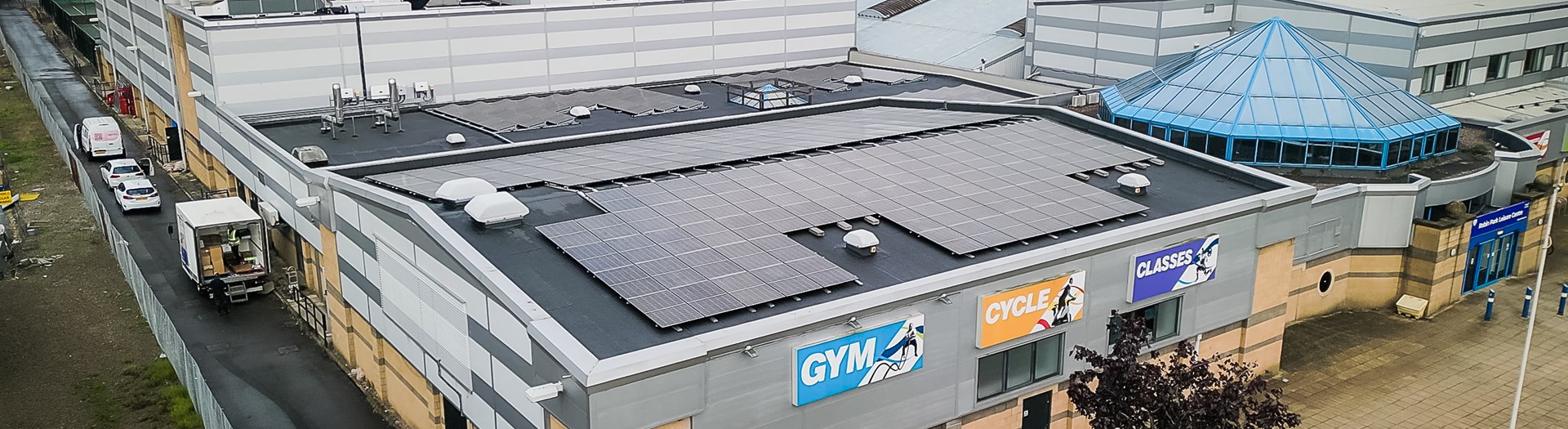 Vital Energi complete solar installation at Robin Park Leisure Centre