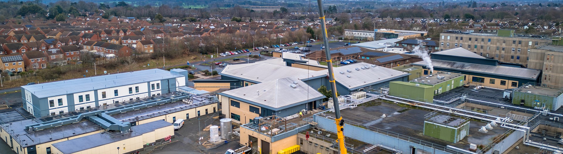 Heat pumps arrive at Royal Shrewsbury Hospital as part of £16.2m project