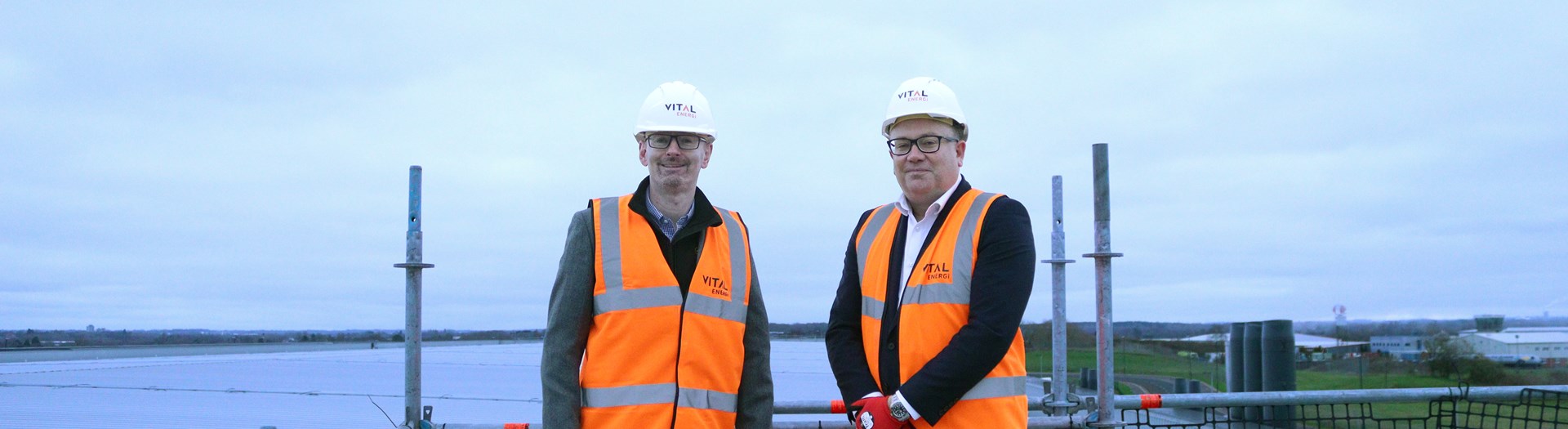 Construction work now underway on roof top solar farm on UKBIC