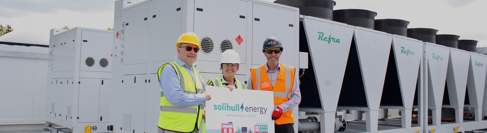 Full steam ahead for Solihull town centre’s low carbon energy network