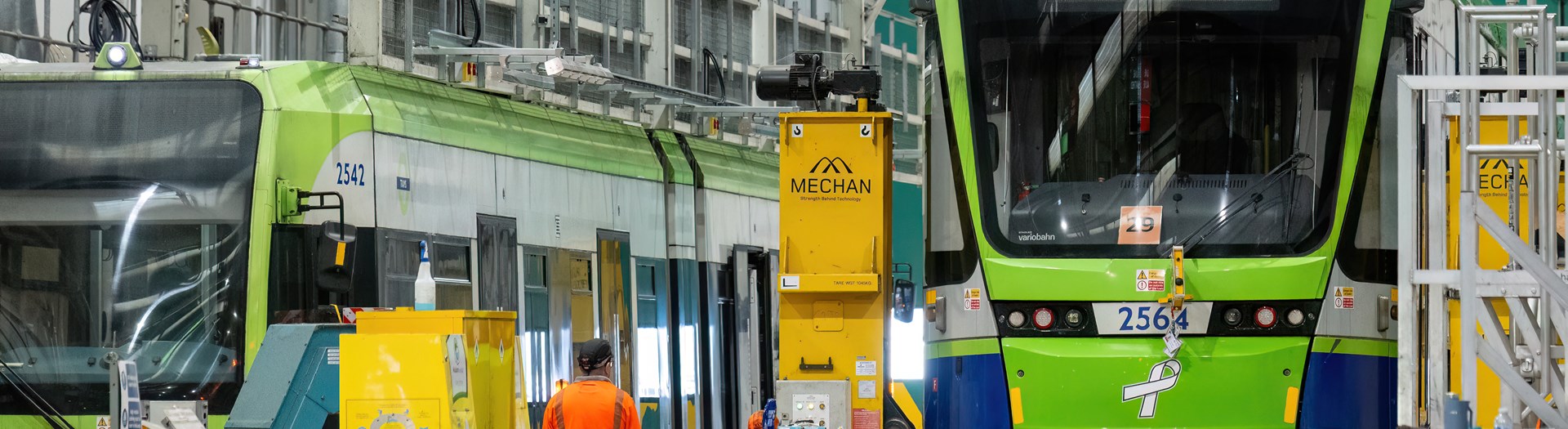 Driving decarbonisation at TfL’s Therapia Lane tram depot