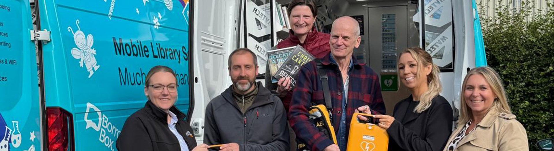 Vital Energi Supports Rural Mobile Library’s Life-Saving Mission