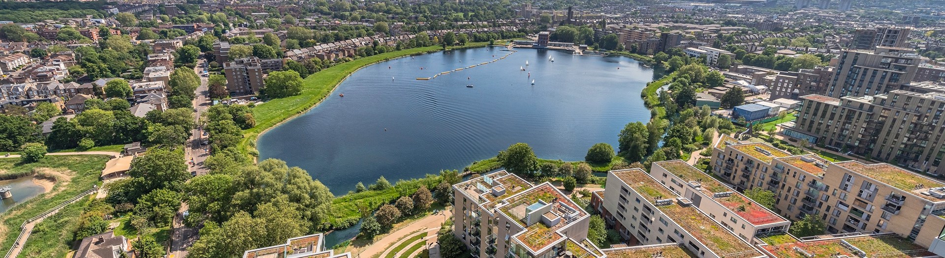 The heat pumps have arrived at Woodberry Down